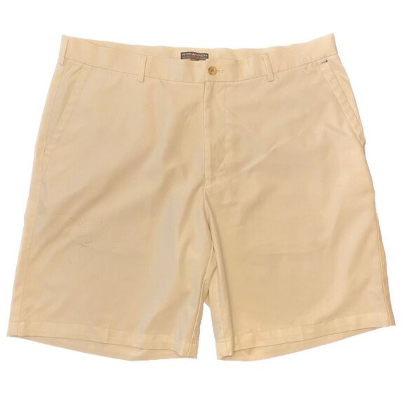 Peter Millar White Salem Performance Short - 9 inch Inseam Golfing SIZE 38 - Picture 2 of 12